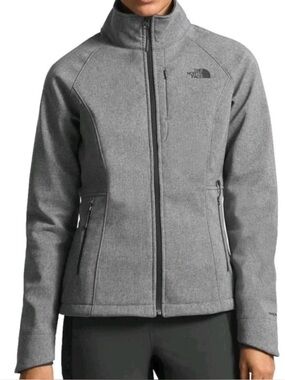 The North Face Women's Apex Bionic Softshell Jacket wind-resistant grey XS